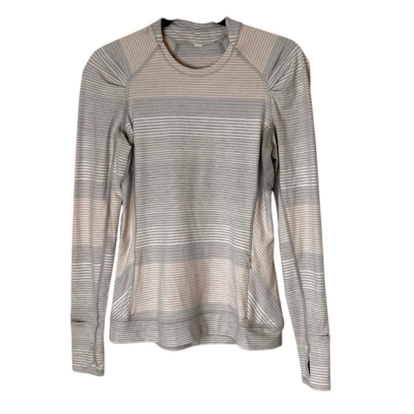 Lululemon Think Fast Long Sleeve Athletic Running Top- Size 6 - Picture 8 of 16
